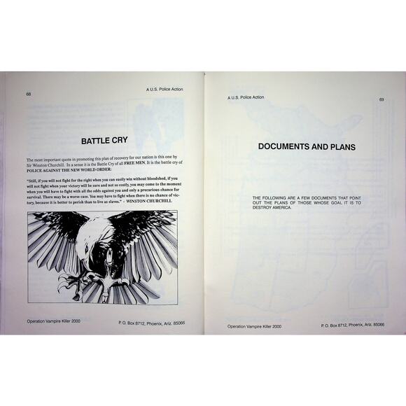 Operation Vampire Killer 2000 Original 1992 Publisher Printing - Picture 11 of 14